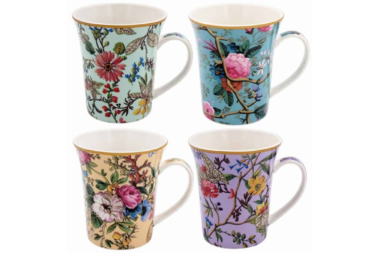 Colourful William Kilburn Set of Mugs