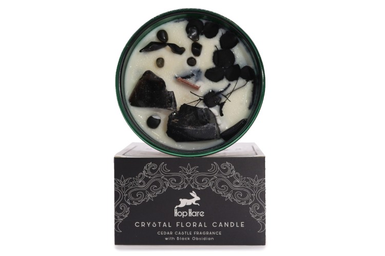 Crystal Candle - Magic Flower - The Knight of Swords