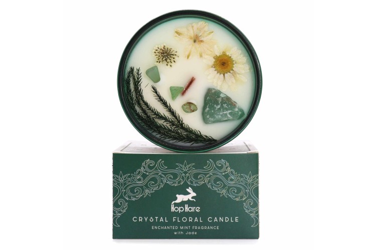 Crystal Candle - Magic Flower - The Magician