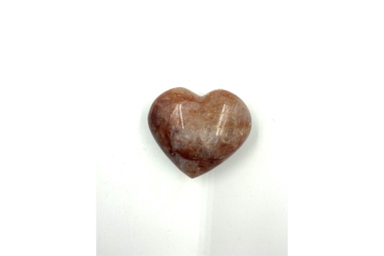 Carved - Heart - Quartz Ferruginous