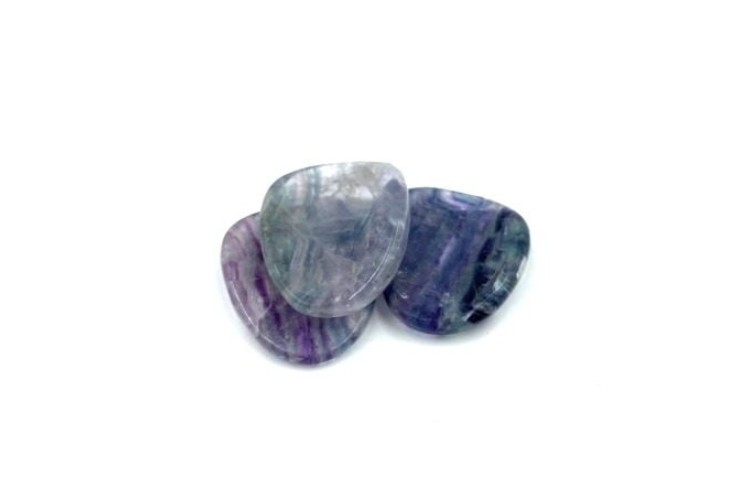 Carved - Thumbstone - Fluorite