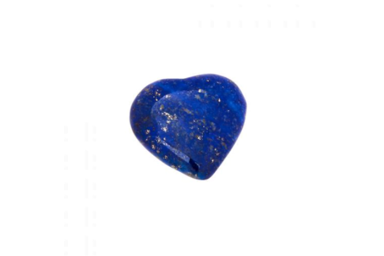 Carved - Heart - Lapis (2cm)