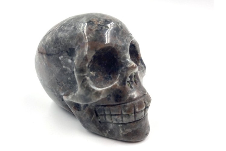 Carved - Skull - Bloodstone (Large)