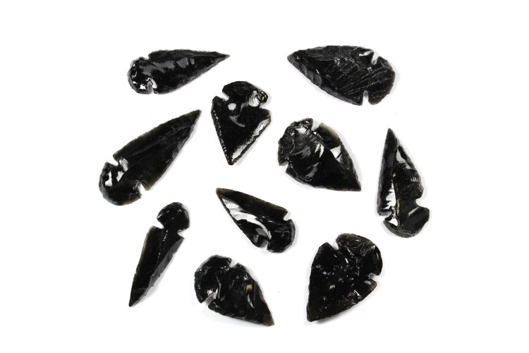 Carved - Arrowhead - Obsidian (2.5-5cm)