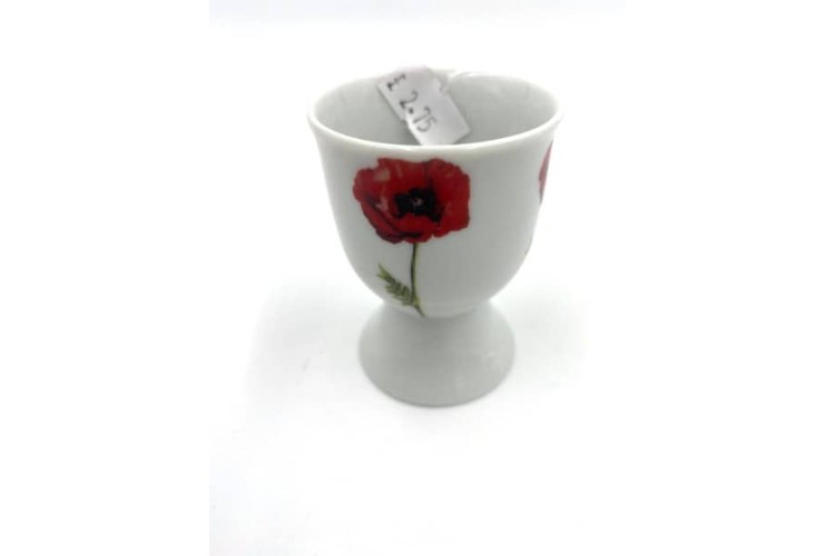 Fine China - Single Eggcup - Poppy Design