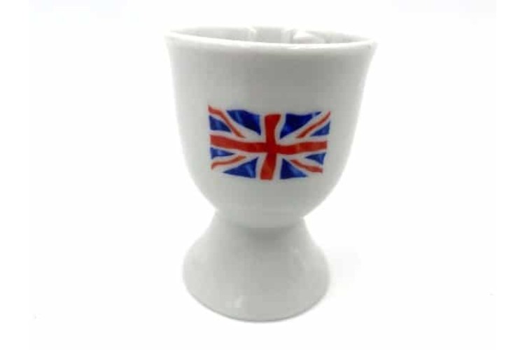 Fine China - Single Eggcup - Union Jack Design