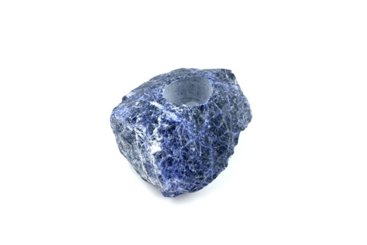 Candle Holder - Sodalite Candle Holder (1 Space)