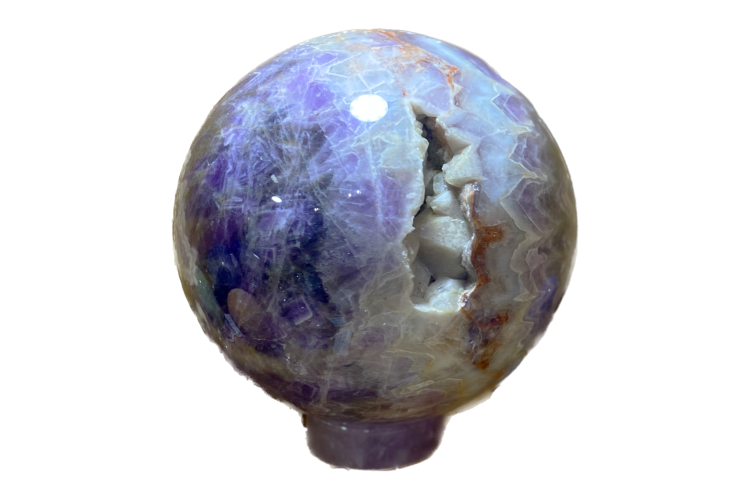 Sphere - Cheveron Amethyst (XXXL)