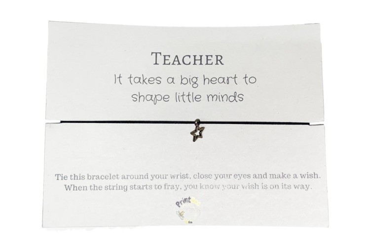 Wish Bracelet - Teacher