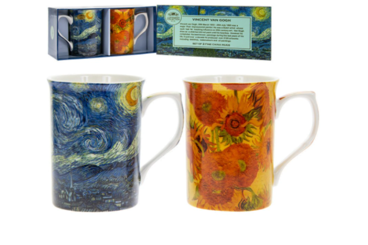 Mug - Van Gogh Mugs Set Of 2